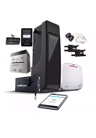 Electric garage door opener motor